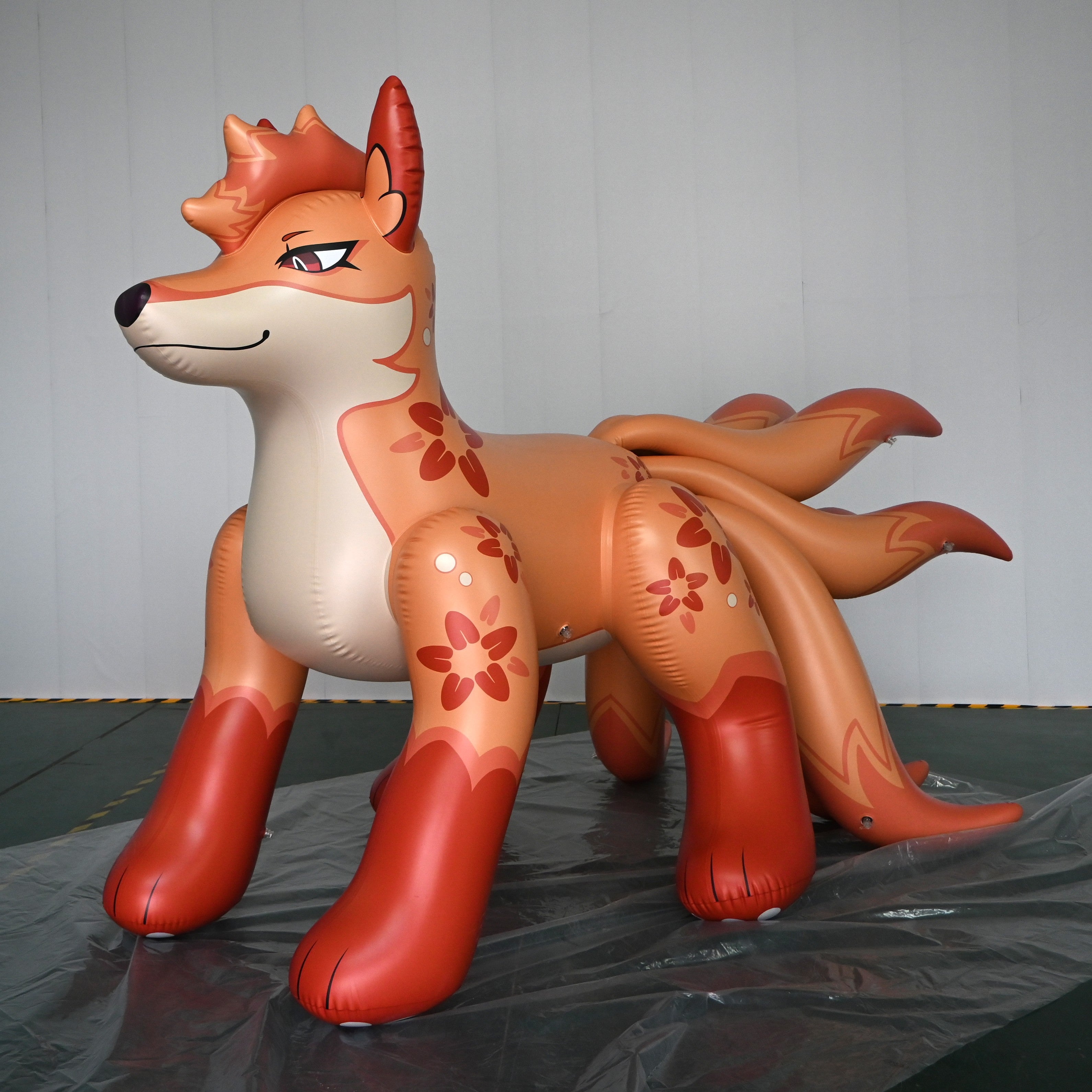 Kitsune Nine-Tailed Fox: 89" Tall Deluxe Trim