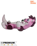 Guava x Jet Creations Giant Belly-Up – 7.5' Original & Transparent - Glossy PVC Version