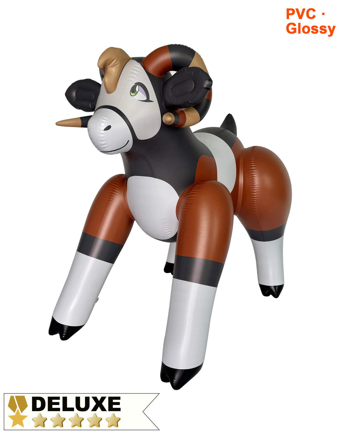 Moufi the Ram - 81" T - Glossy PVC Version