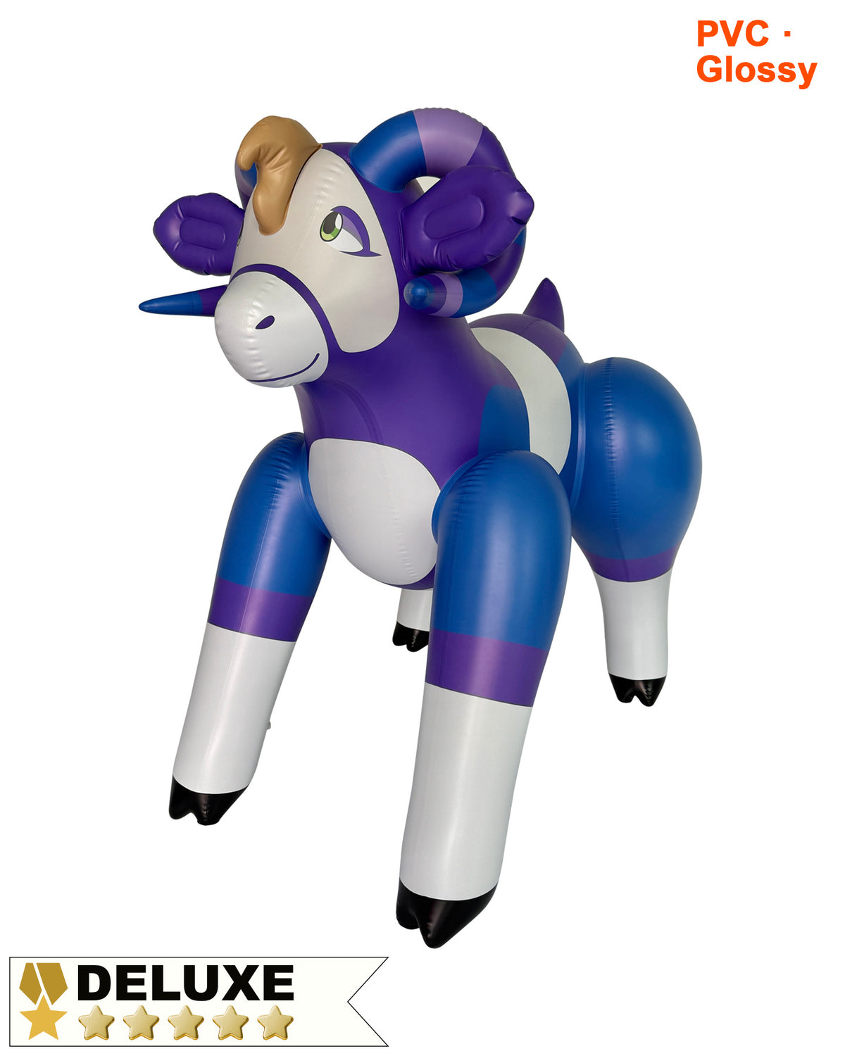 Moufi the Ram - 81" T - Glossy PVC Version
