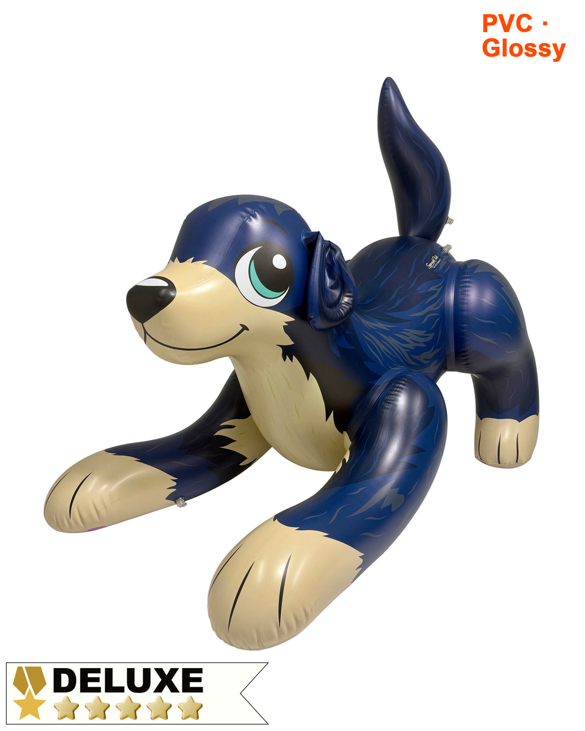 Aero the Wiggly Dog & Friends - 72" L - Glossy PVC Version
