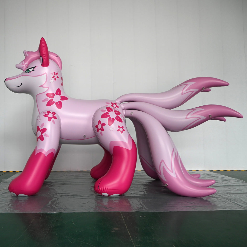 Kitsune Nine-Tailed Fox: 89" Tall Deluxe Trim