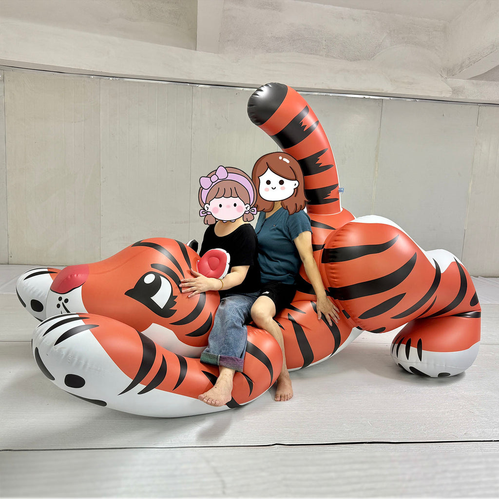 Pouncing Tiger 84" Long
