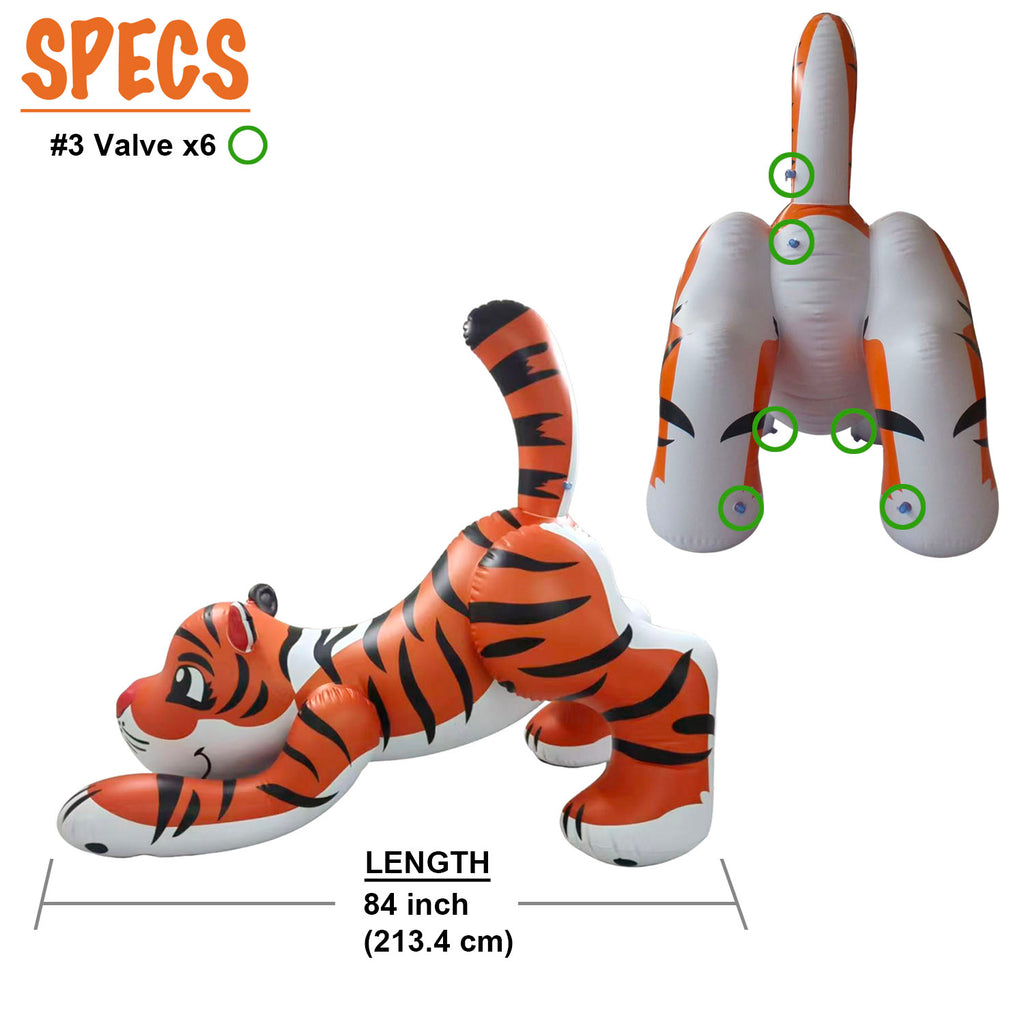 Pouncing Tiger 84" Long