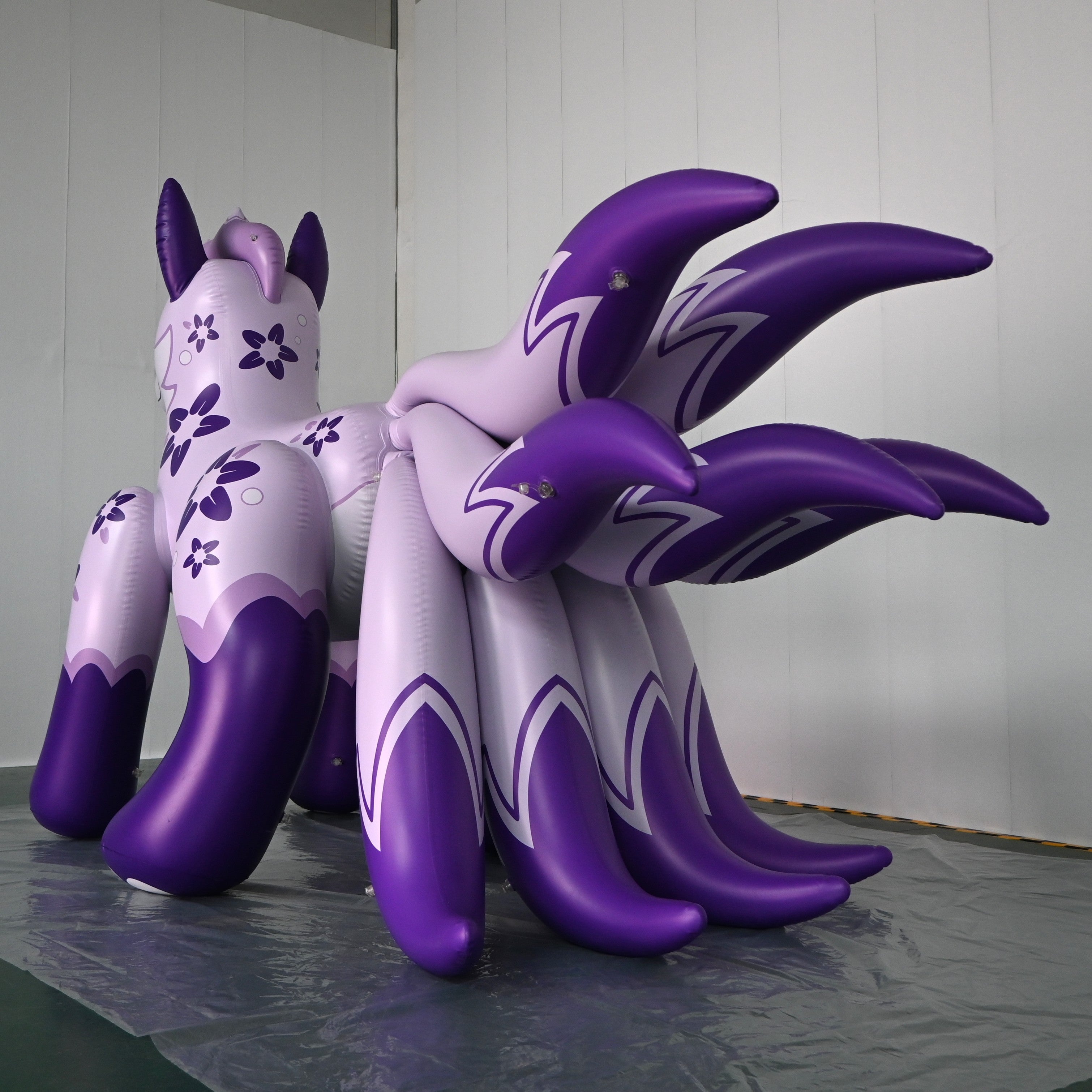 Kitsune Nine-Tailed Fox: 89" Tall Deluxe Trim