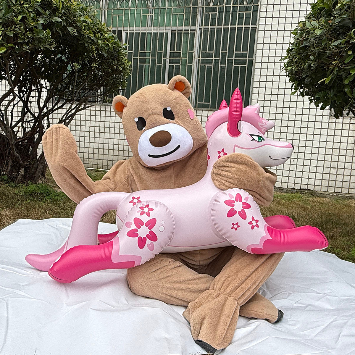 48” Single-Tailed pouncing Kitsune Fox