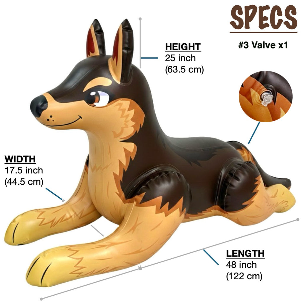 48” German Shepherd Inflatable