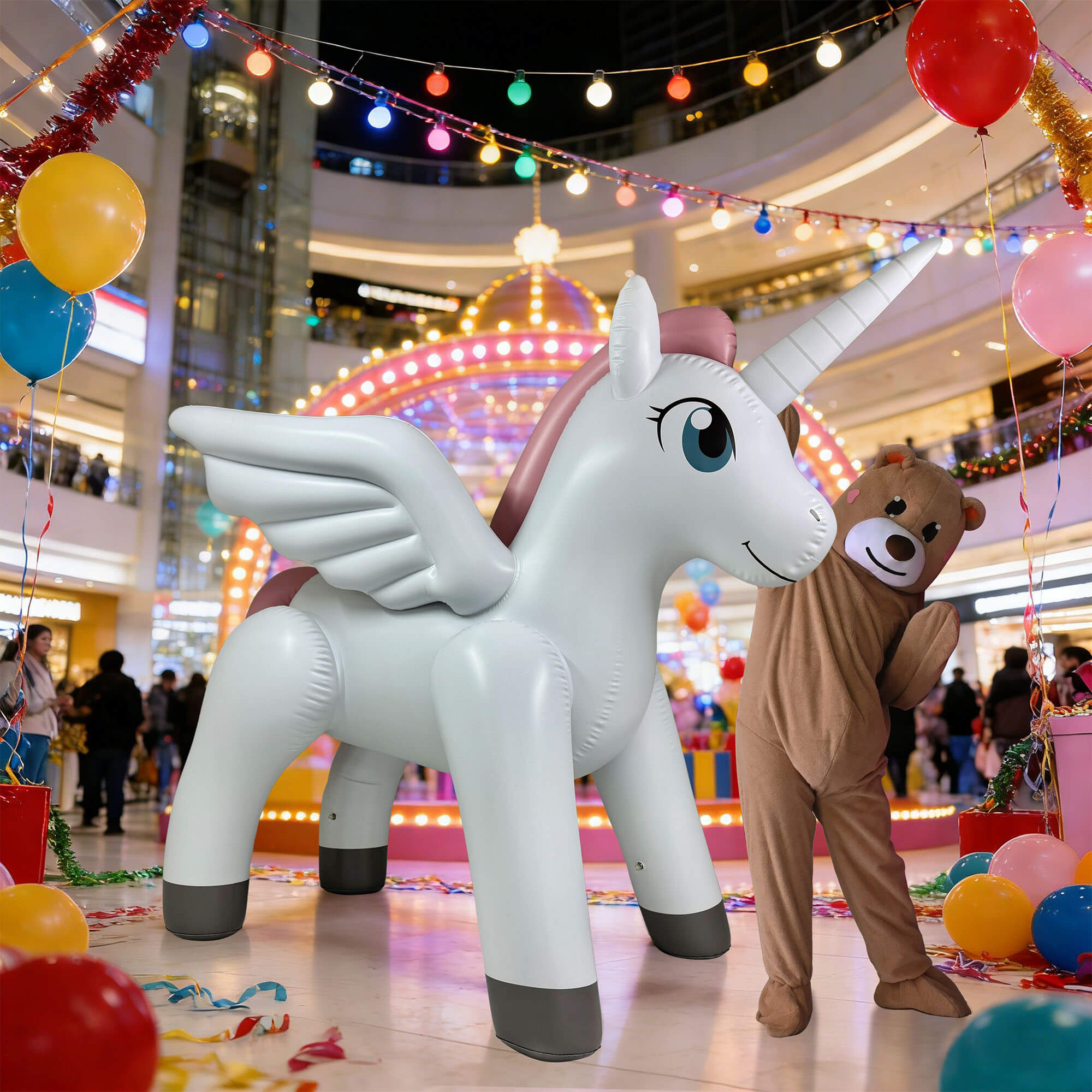 Alicorn the Unicorn 84” Tall – SqueakClub - owned and operated by