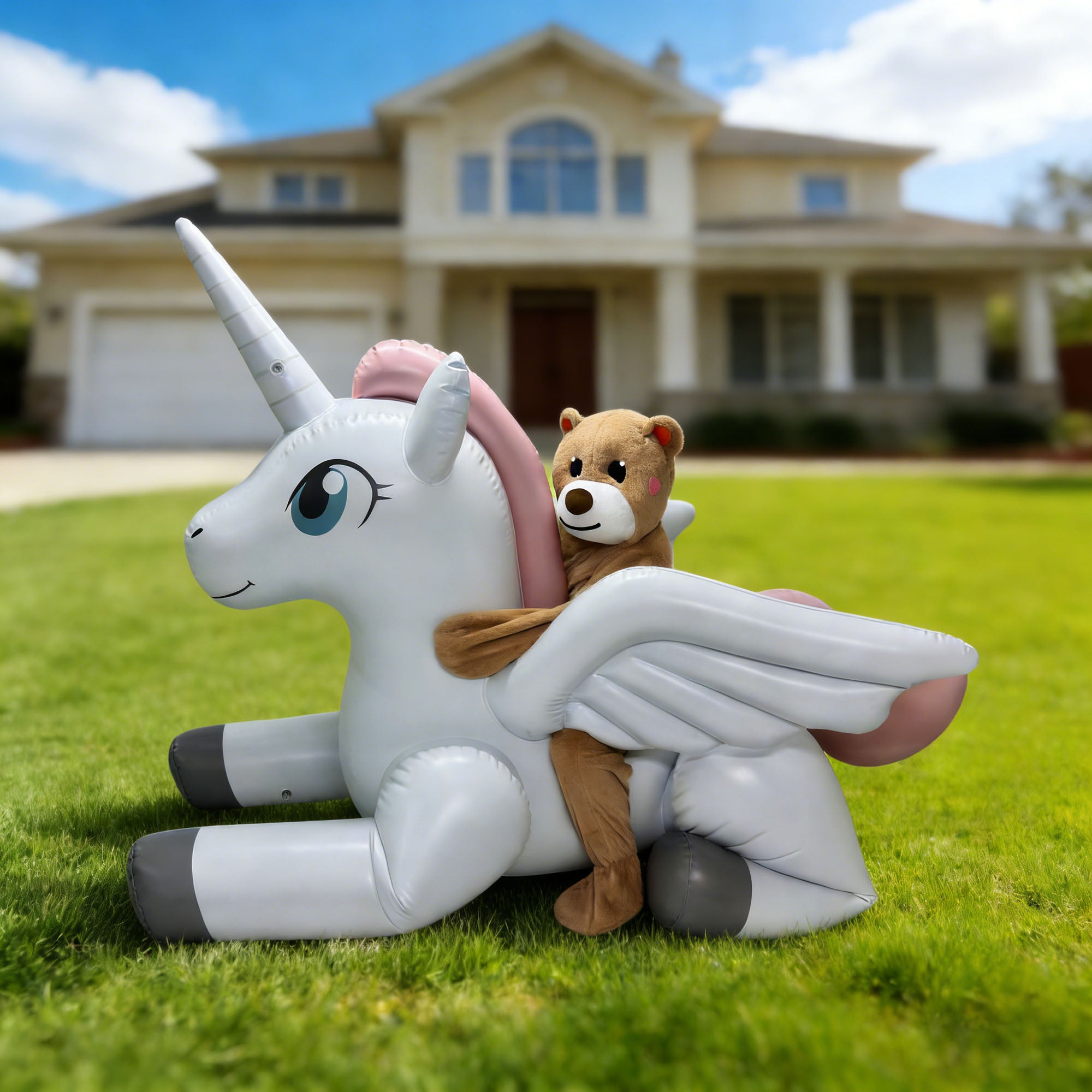 Alicorn the Unicorn 84” Tall – SqueakClub - owned and operated by