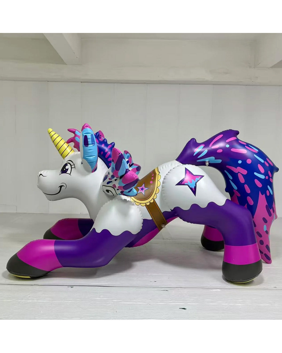 Starlight the Unicorn with Saddle Print - 84"/213cm Long ✨ NEW GLOSSY PRINTING