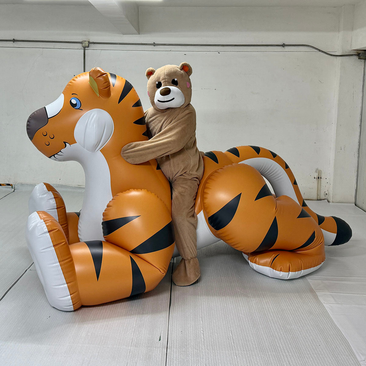 Riding on Classic Standing Tiger 