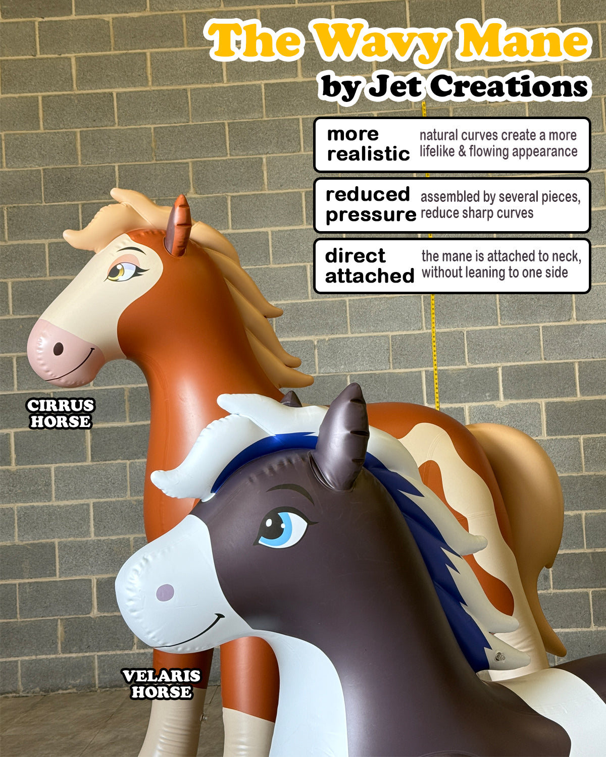Velaris Horse - 99"/252cm Long