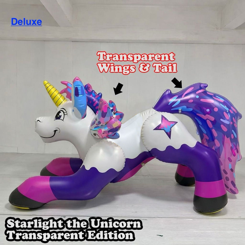 Starlight the Unicorn without Saddle Print - 84"/213cm Long