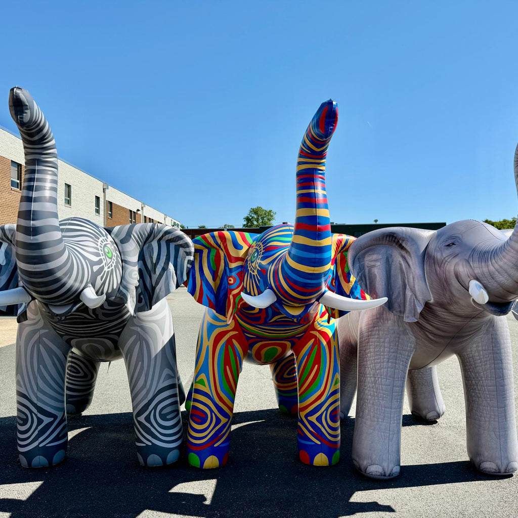 Jet Creations Ivora Elephant Inflatable - 88" Tall