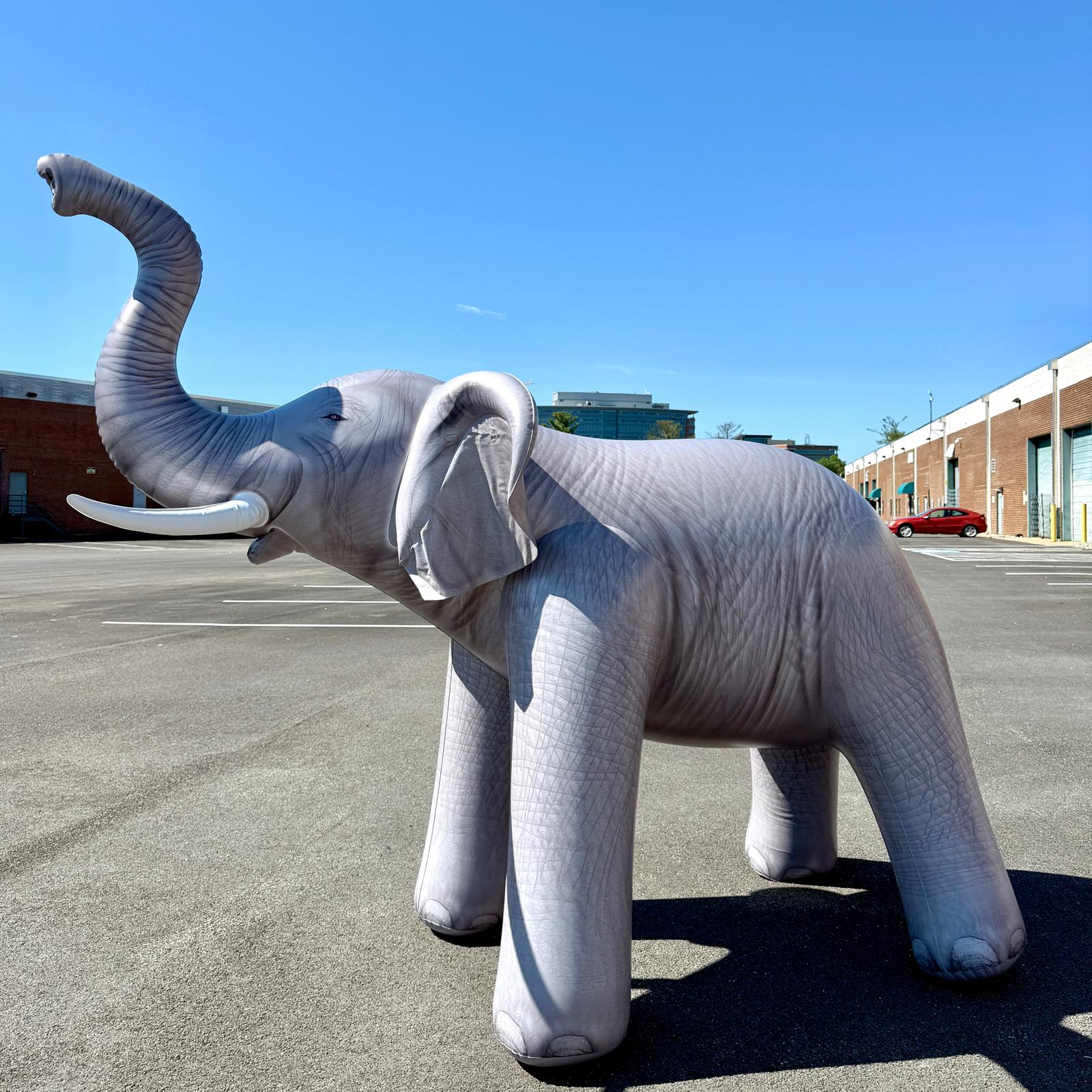Jet Creations Ivora Elephant Inflatable - 88" Tall