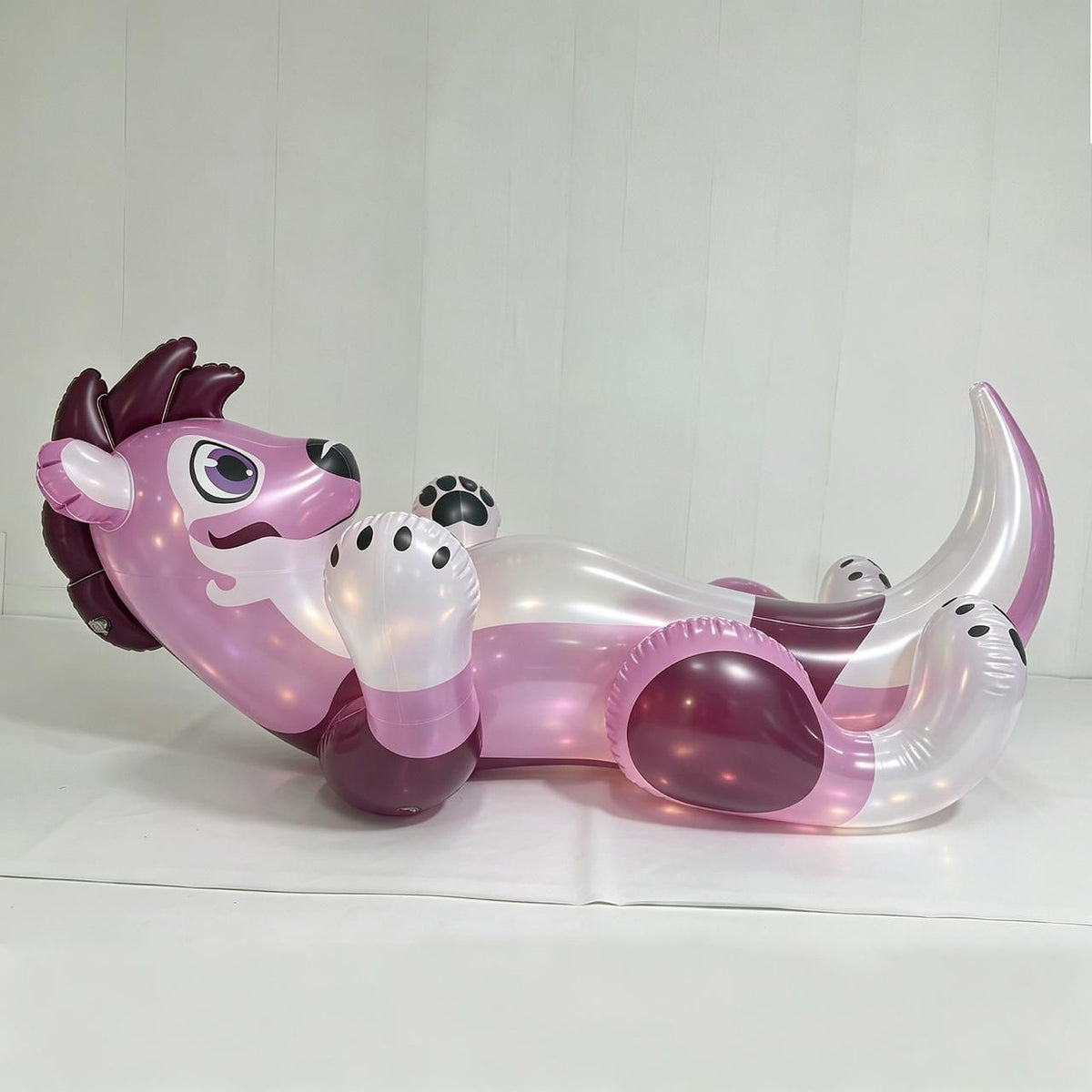Guava x Jet Creations Inflatable Belly-up Guava Otter ✨ NEW GLOSSY PRINTING (Copy)