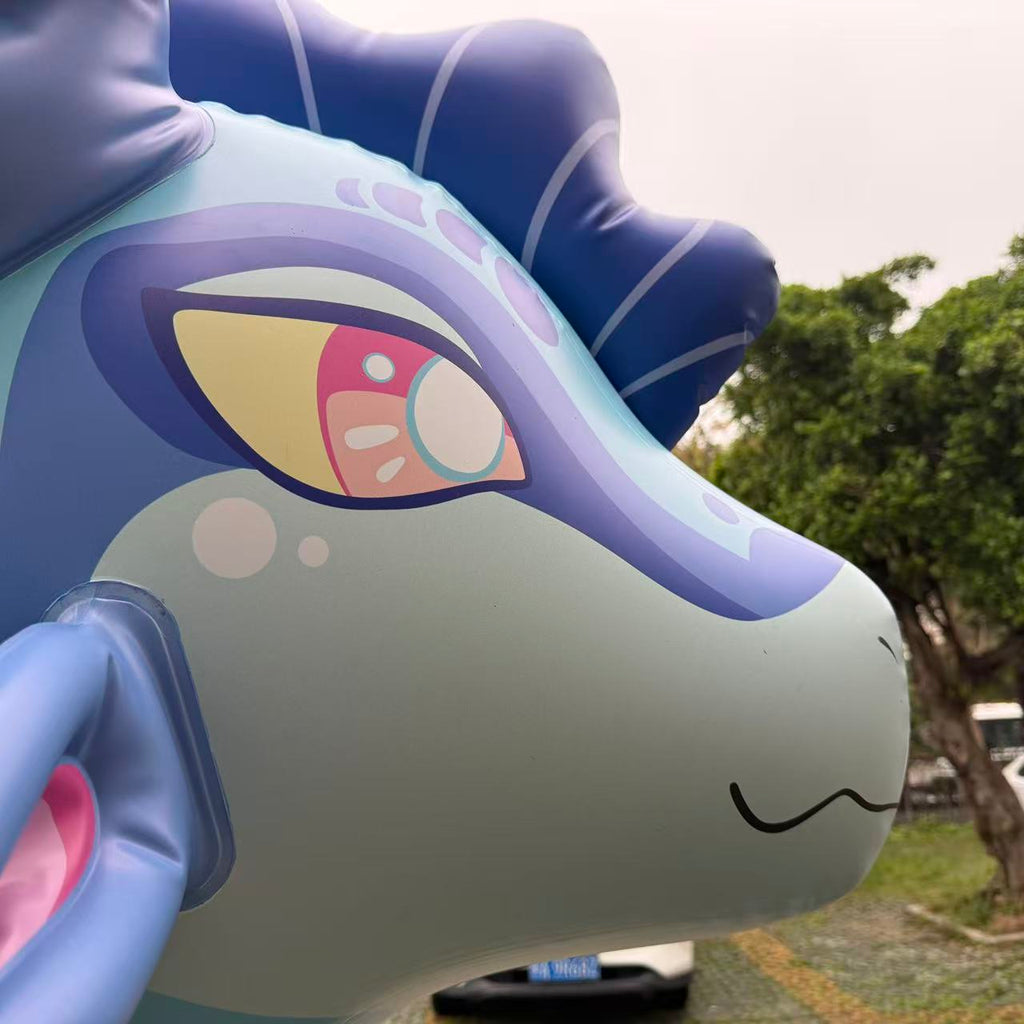 Splash the PuffWing Dragon, and Friends - 87" Tall *PVC*