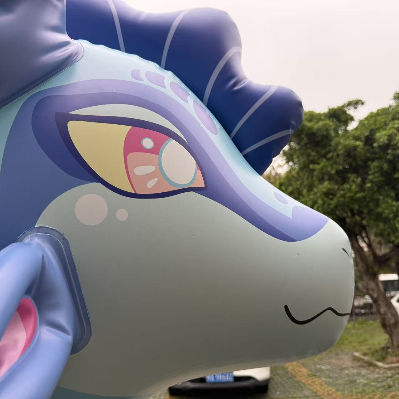Splash the PuffWing Dragon, and Friends - 87" Tall *PVC*
