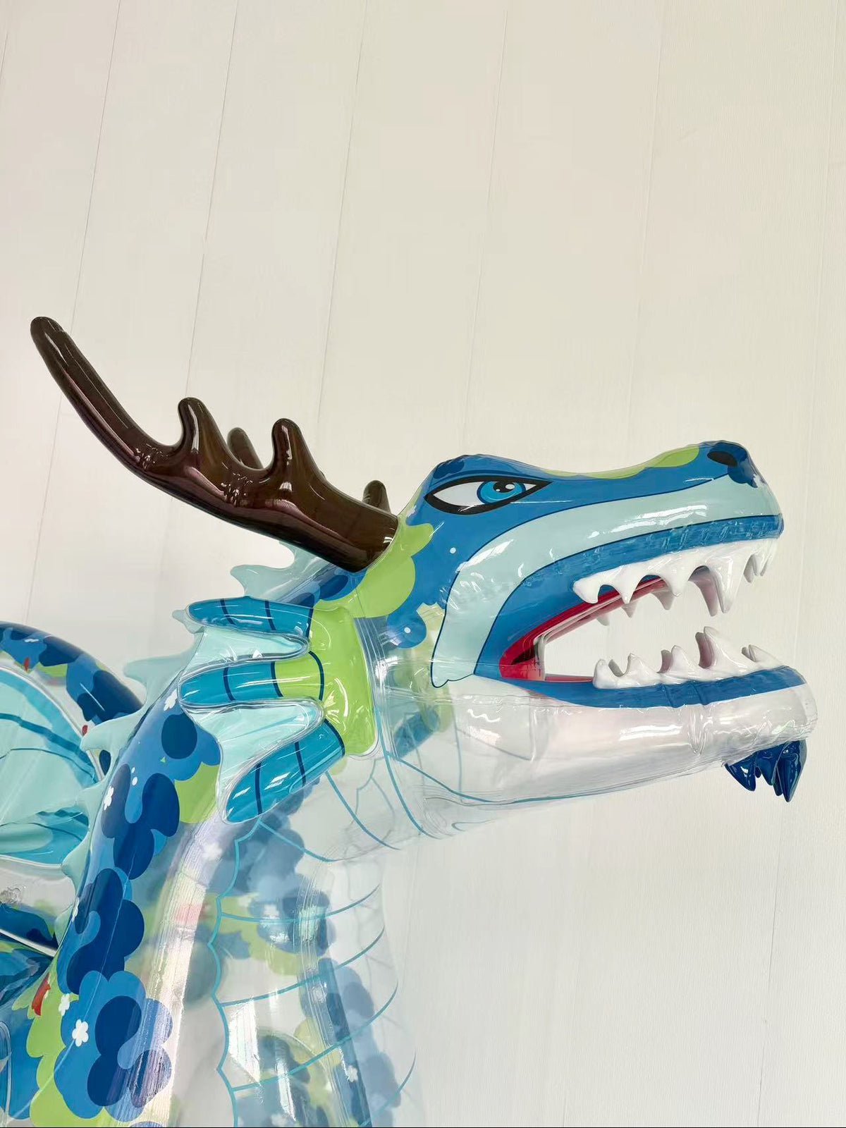 Kaelix the Dragon – 150” Giant Open-Mouth Standing Inflatable Dragon - PVC
