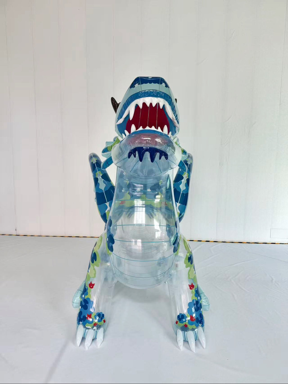 Kaelix the Dragon – 150” Giant Open-Mouth Standing Inflatable Dragon - PVC
