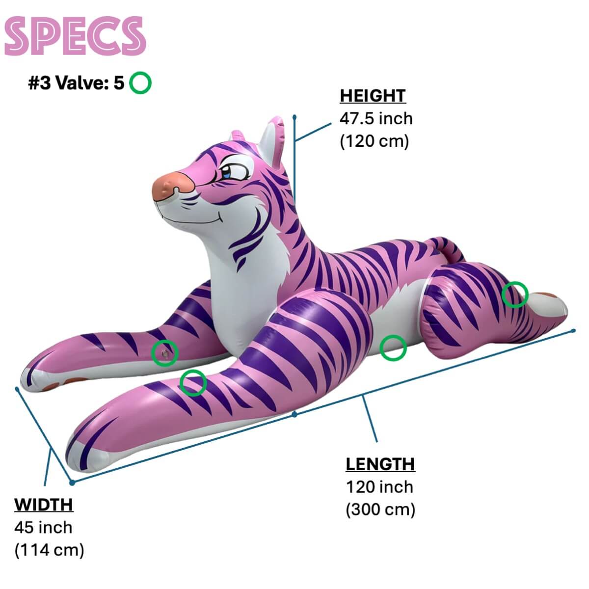 Lying Apex: Tiger/Leopard/Puma