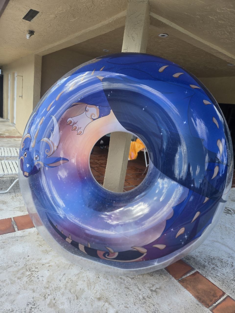 Orion the Space Dragon – 80” Giant Inflatable Ring