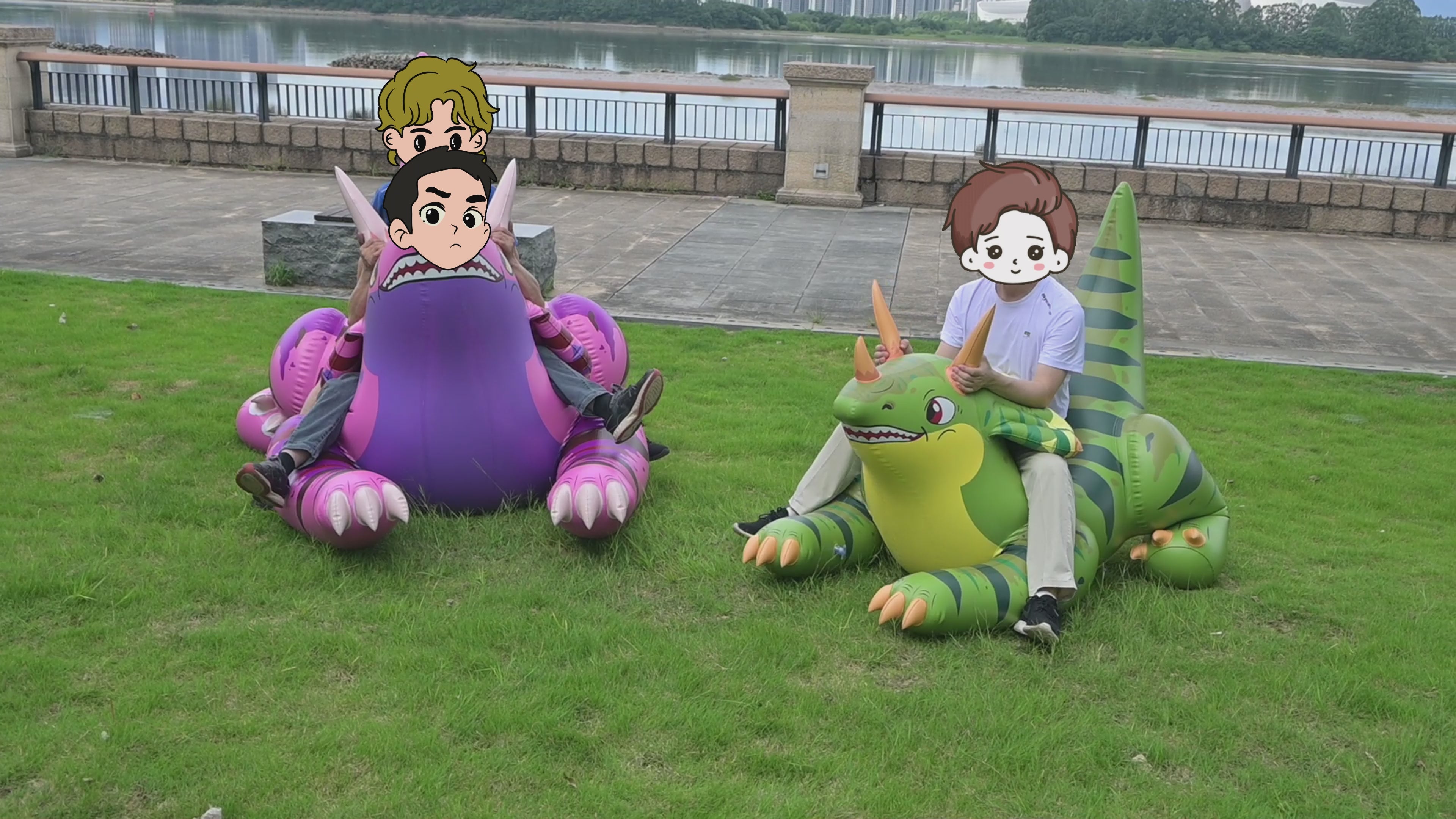 Triceratops 60" Long